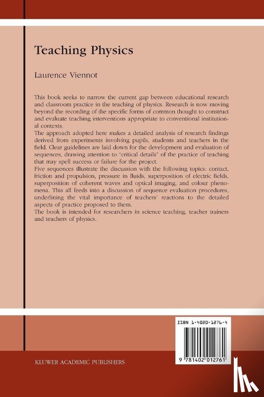 Viennot, L. - Teaching Physics