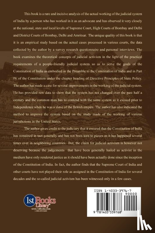 Khanna, Kishan - Judicial Systems of the Third World