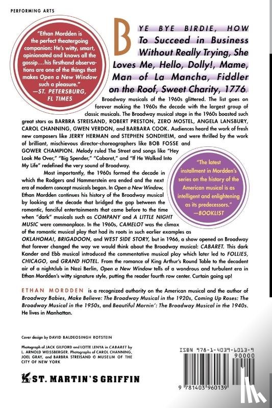 Mordden, Freelance Writer Ethan (Freelance writer) - Open a New Window