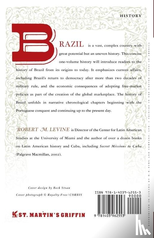 Levine, Robert M. - The History of Brazil