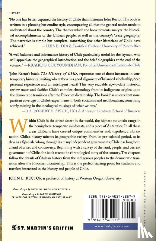 Rector, John L. - The History of Chile