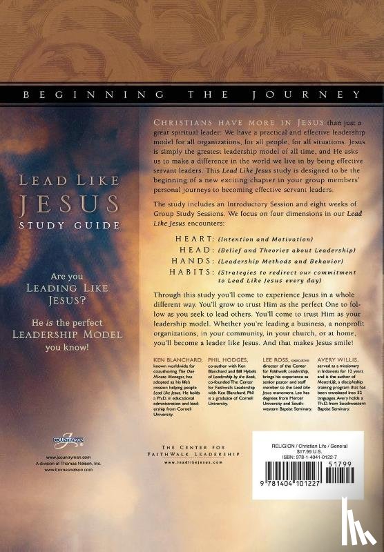 Willis, Avery, Blanchard, Ken, Hodges, Phil, Ross, Lee - Lead Like Jesus Study Guide
