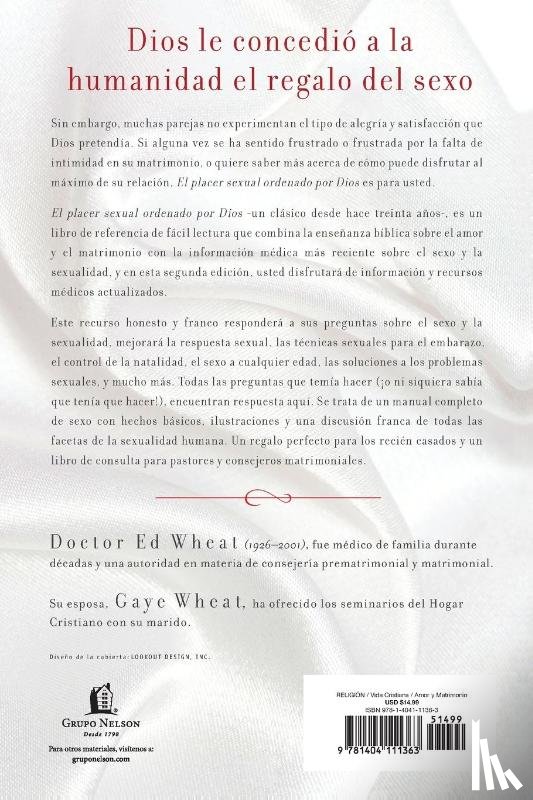 Wheat, Ed, De Wheat, Gaye - El Placer Sexual Ordenado Por Dios