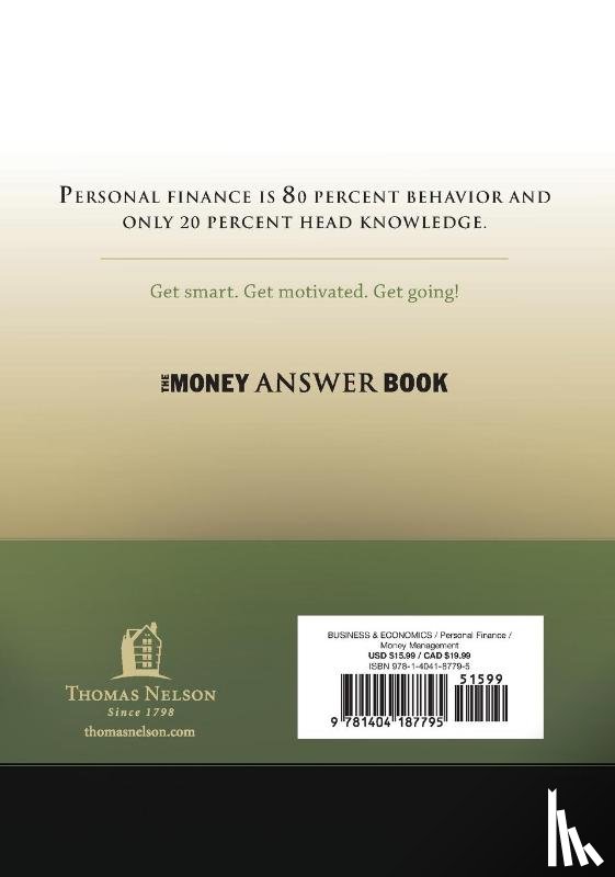 Ramsey, Dave - Money Answer Book | Softcover