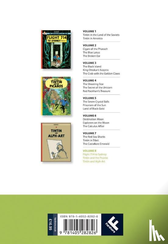 Herge - The Adventures of Tintin Volume 8