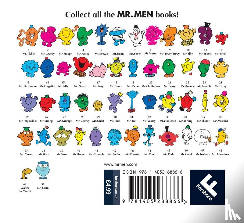 Hargreaves, Adam - Mr. Men Walter the Worm