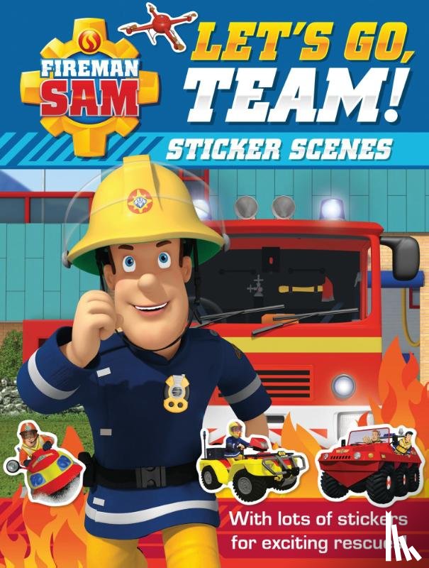 Fireman Sam - Fireman Sam: Let's Go, Team! Sticker Scenes