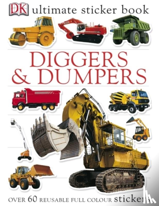 DK - Diggers & Dumpers Ultimate Sticker Book