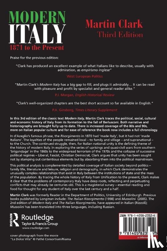 Clark, Martin - Modern Italy, 1871 to the Present