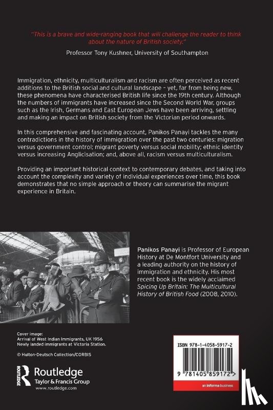 Panayi, Panikos - An Immigration History of Britain