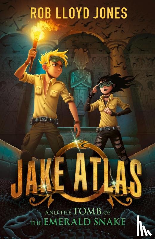 Jones, Rob Lloyd - Jake Atlas and the Tomb of the Emerald Snake