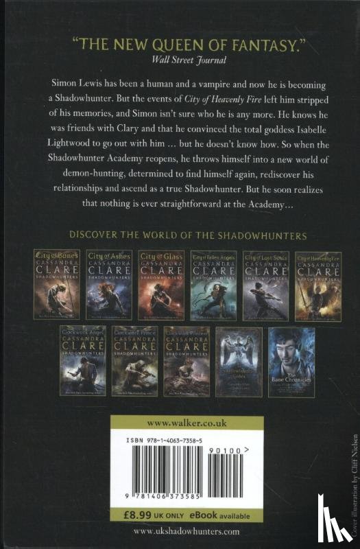Clare, Cassandra, Brennan, Sarah Rees, Johnson, Maureen, Wasserman, Robin - Tales from the Shadowhunter Academy