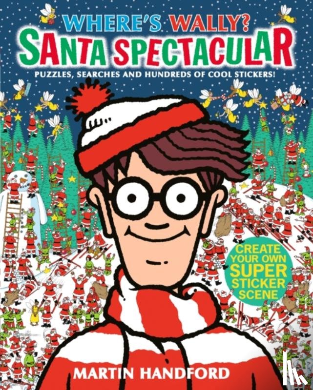 Handford, Martin - Where's Wally? Santa Spectacular Sticker Activity Book