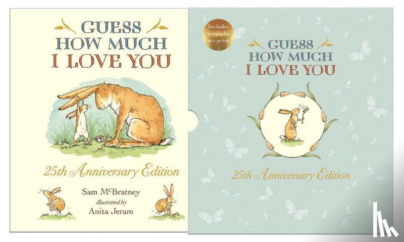 mcbratney, sam - (01): guess how much i love you: 25th anniversary slipcase edition