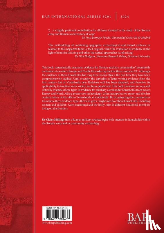 Millington, Claire - Military Households of Roman Auxiliary Commanders in Western Europe and North Africa