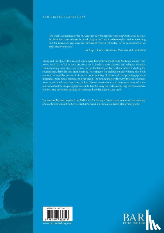 Taylor, Lucy-Anne - Early Medieval Wind Instruments in England, c. 5th-11th Century