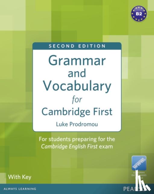 Prodromou, Luke - Grammar and Vocabulary for Cambridge First (with Key)