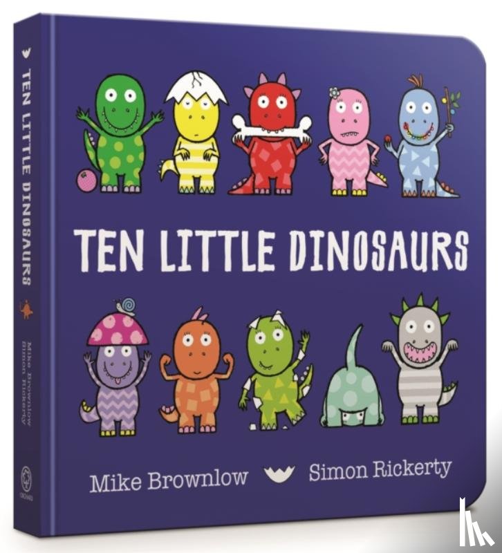 Brownlow, Mike - Ten Little Dinosaurs Board Book