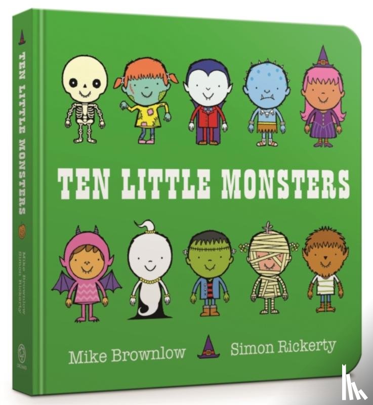 Brownlow, Mike - Ten Little Monsters Board Book