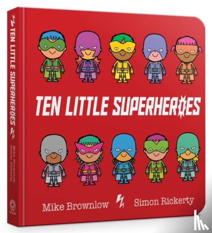 Brownlow, Mike - Ten Little Superheroes Board Book