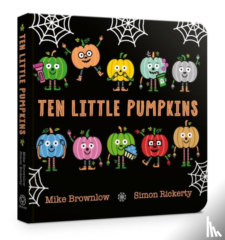 Brownlow, Mike - Ten Little Pumpkins Board Book