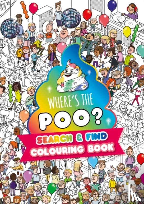 Hunter, Alex - Where's the Poo? A search and find colouring book