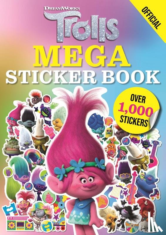 Trolls, Official - Trolls: Mega Sticker Book