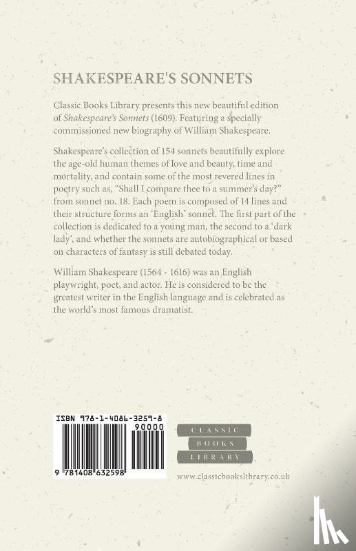Shakespeare, William - William Shakespeare - The Sonnets