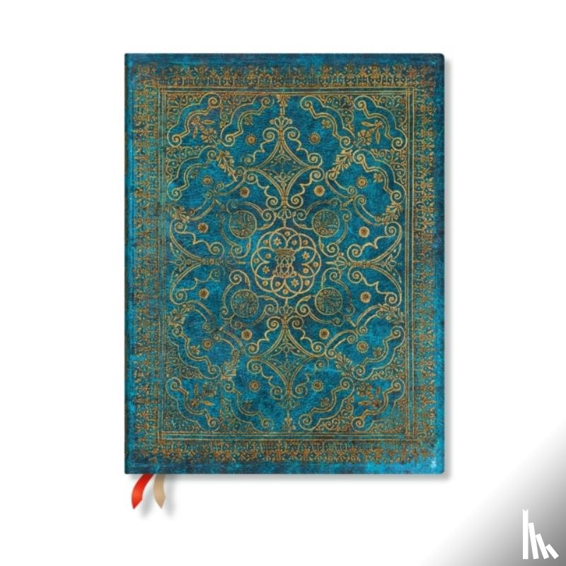 Paperblanks - Azure (Equinoxe) Ultra 12-month Business Planner Softcover Flexi Dayplanner 2025 (Elastic Band Closure)