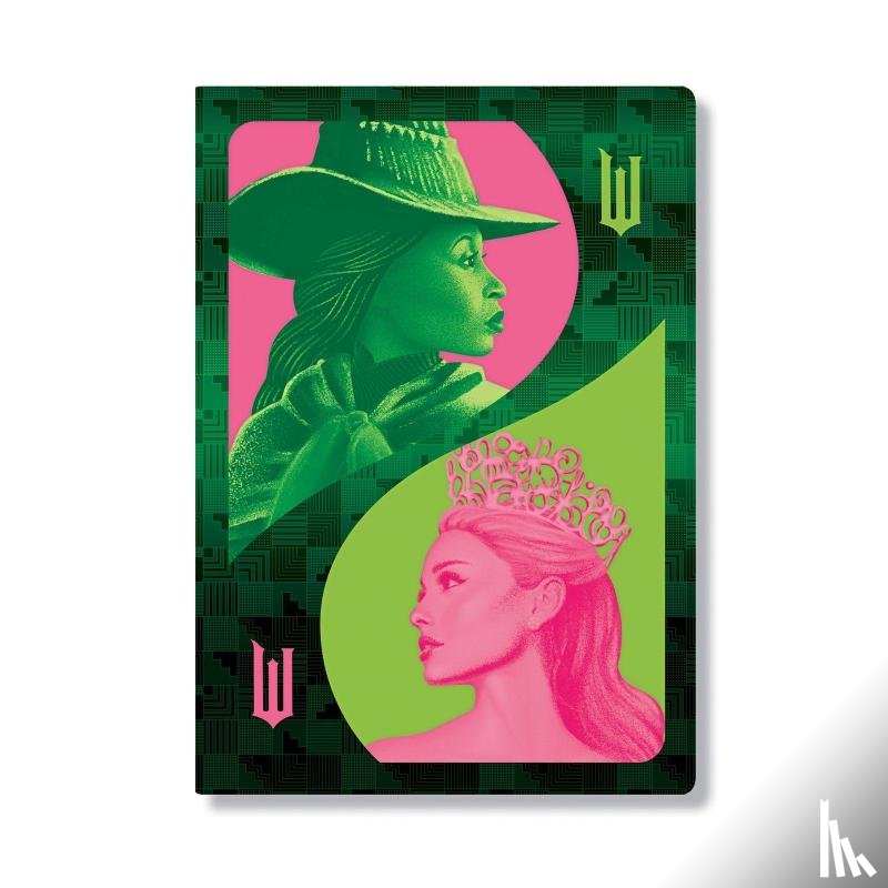 Paperblanks - Pink Goes Good with Green (Wicked Collection) A6 Grid Cahier