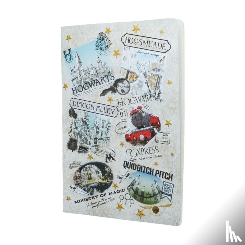 Paperblanks - The Wizarding World (Harry Potter Collection) A4 Grid Cahier