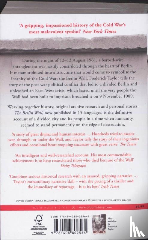 Taylor, Frederick - The Berlin Wall