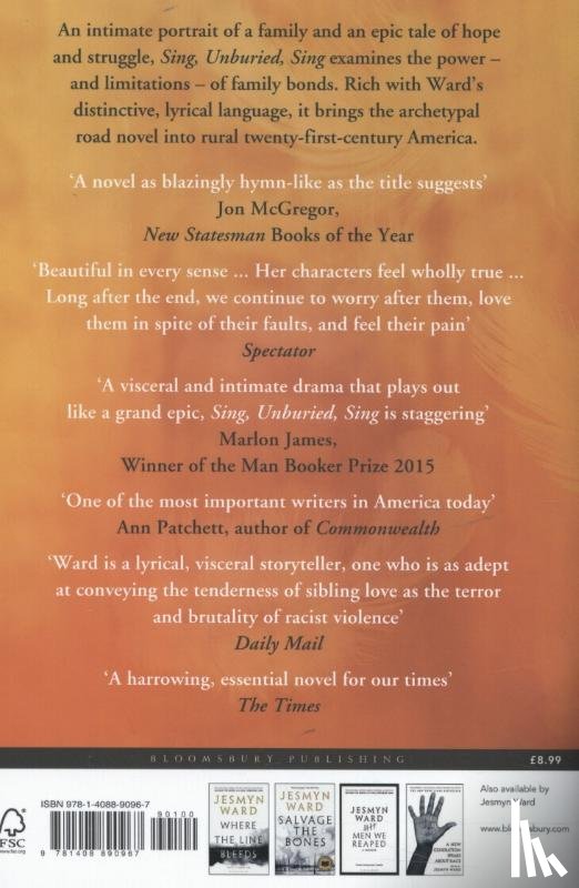 Ward, Jesmyn - Sing, Unburied, Sing
