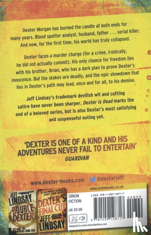 Lindsay, Jeff - Dexter Is Dead