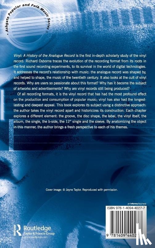 Osborne, Richard - Vinyl: A History of the Analogue Record