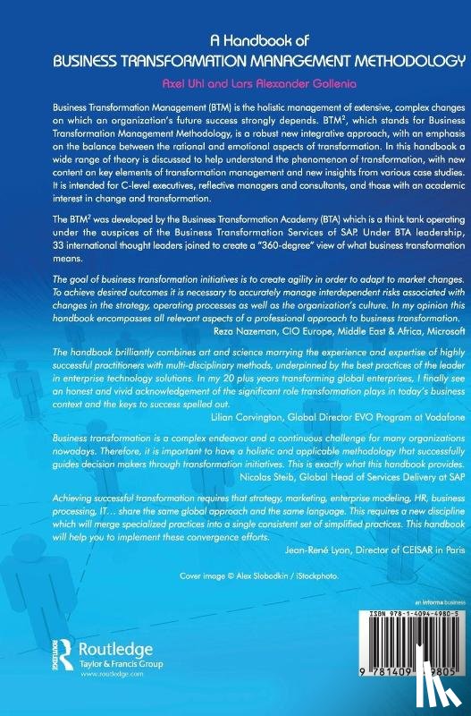  - A Handbook of Business Transformation Management Methodology