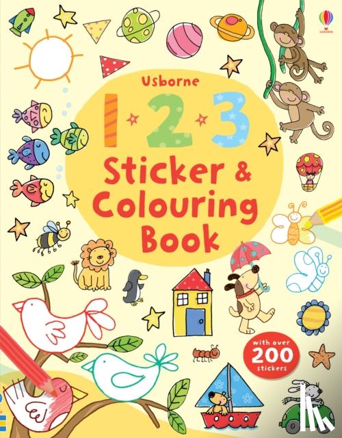 Greenwell, Jessica - 123 Sticker and Colouring book