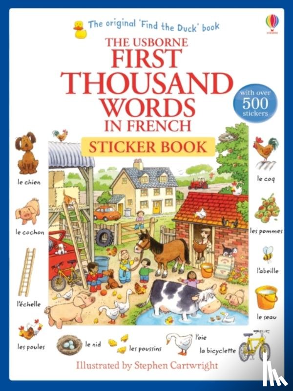 Amery, Heather - First Thousand Words in French Sticker Book