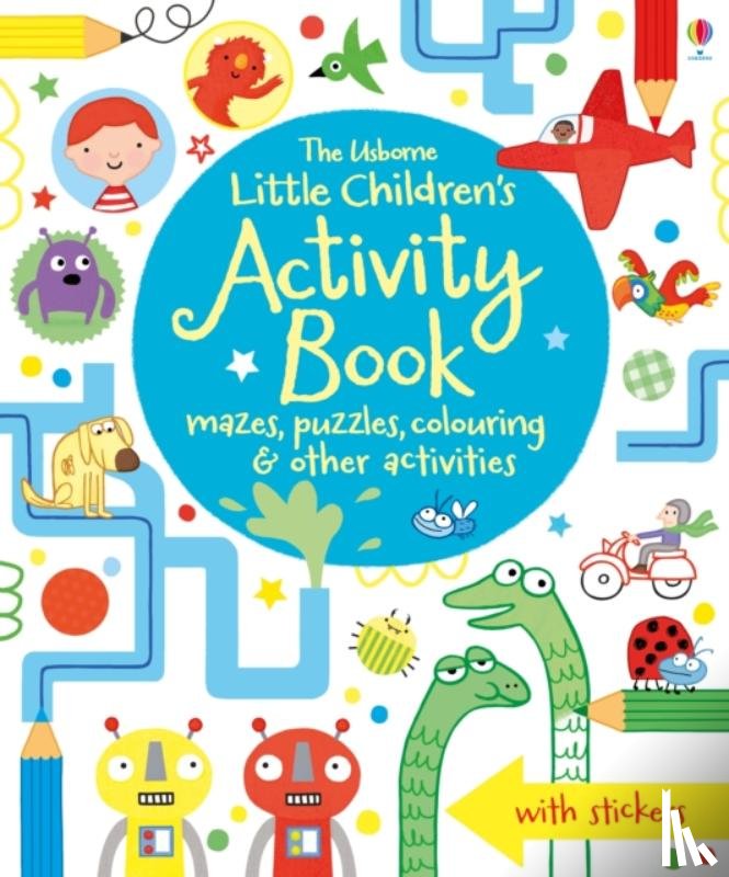 Maclaine, James, Bowman, Lucy - Little Children's Activity Book mazes, puzzles, colouring & other activities