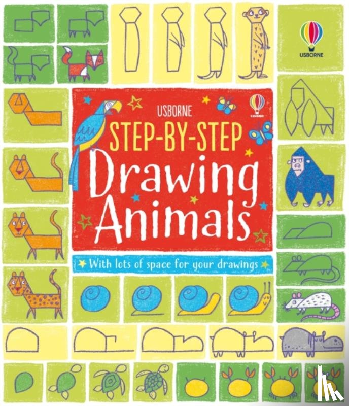 Watt, Fiona - Step-by-Step Drawing Animals
