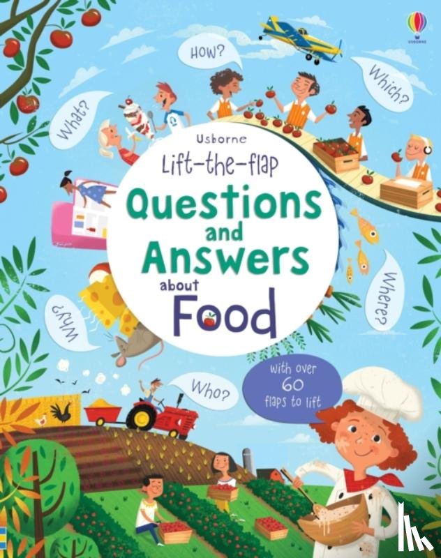 Daynes, Katie - Lift-the-flap Questions and Answers about Food
