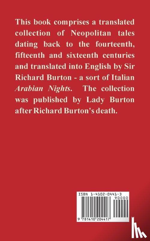 Basile, Giovanni Batiste - Il Pentamerone