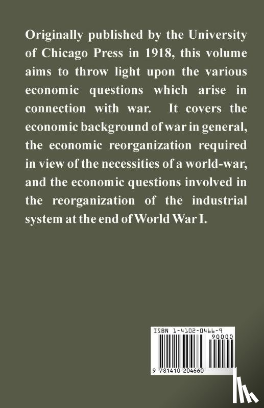 Clark, J Maurice - Readings in the Economics of War