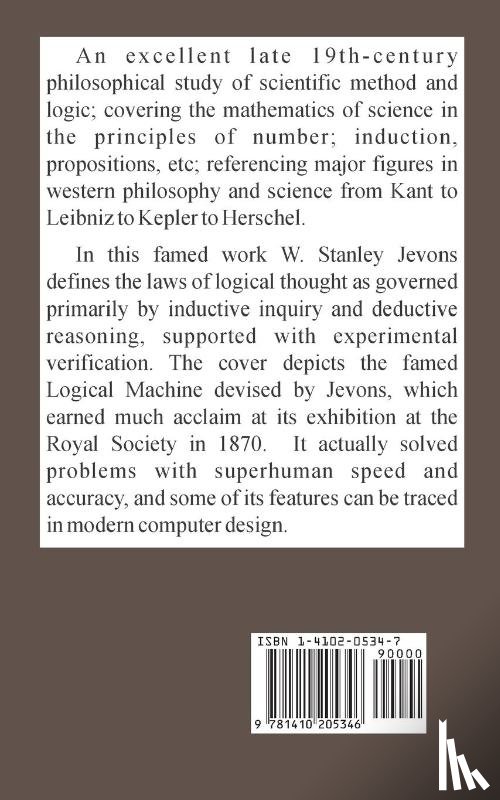 Jevons, W Stanley - The Principles of Science