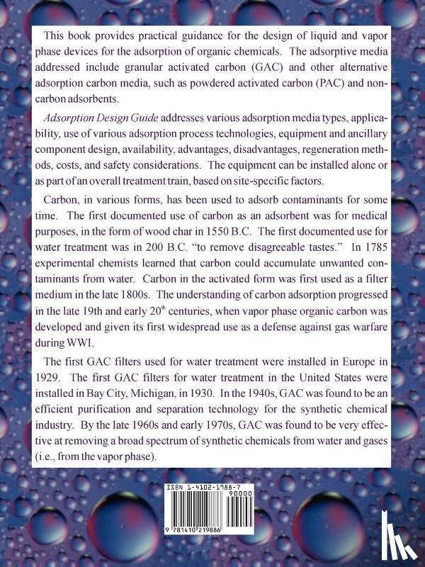 U S Army Corps of Engineers - Adsorption Design Guide