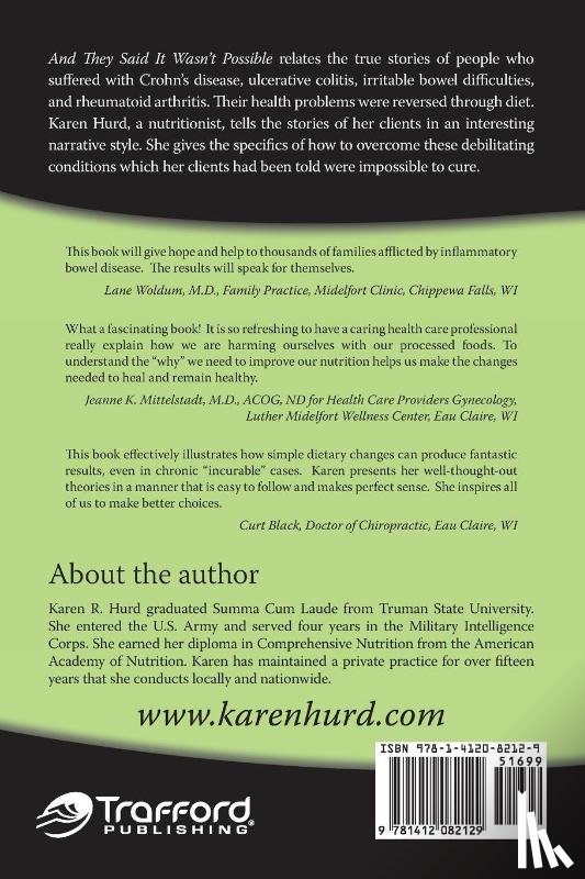 Hurd, Karen R. - And They Said it Wasn't Possible