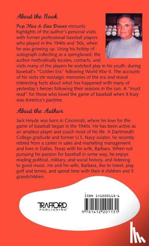 Heyde, Jack - Pop Flies and Line Drives