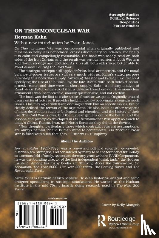 Kahn, Herman, Jones, Evan - On Thermonuclear War