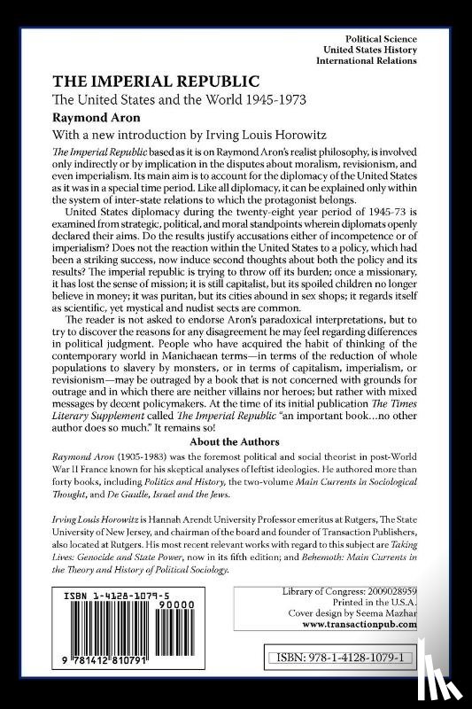 Horowitz, Irving - The Imperial Republic