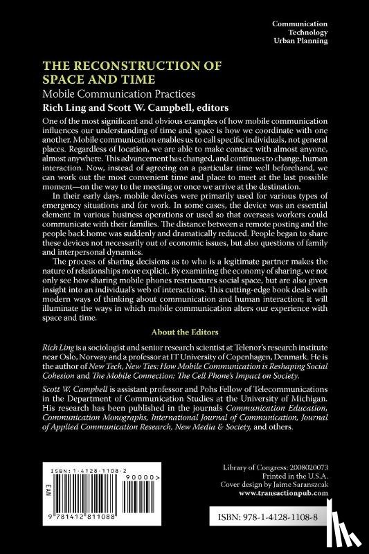 Ling, Rich - The Reconstruction of Space and Time